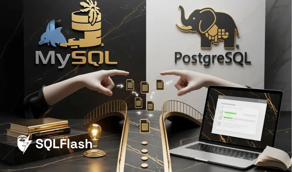 Migrating MySQL to PostgreSQL Made Easy for Beginners